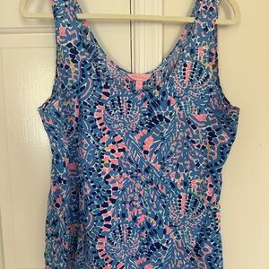 Lilly Pulitzer Tic Tac Tile Kinsey Tank Top